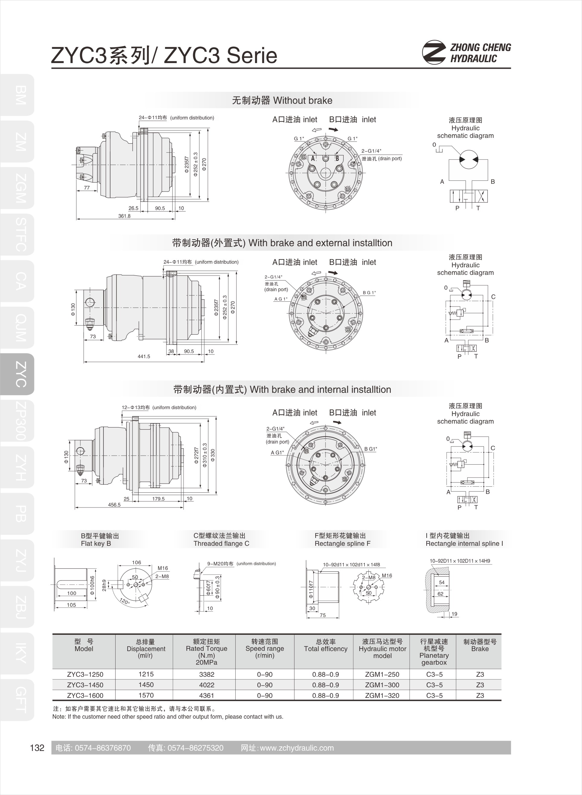 ZYC45液压传动装置(图2)