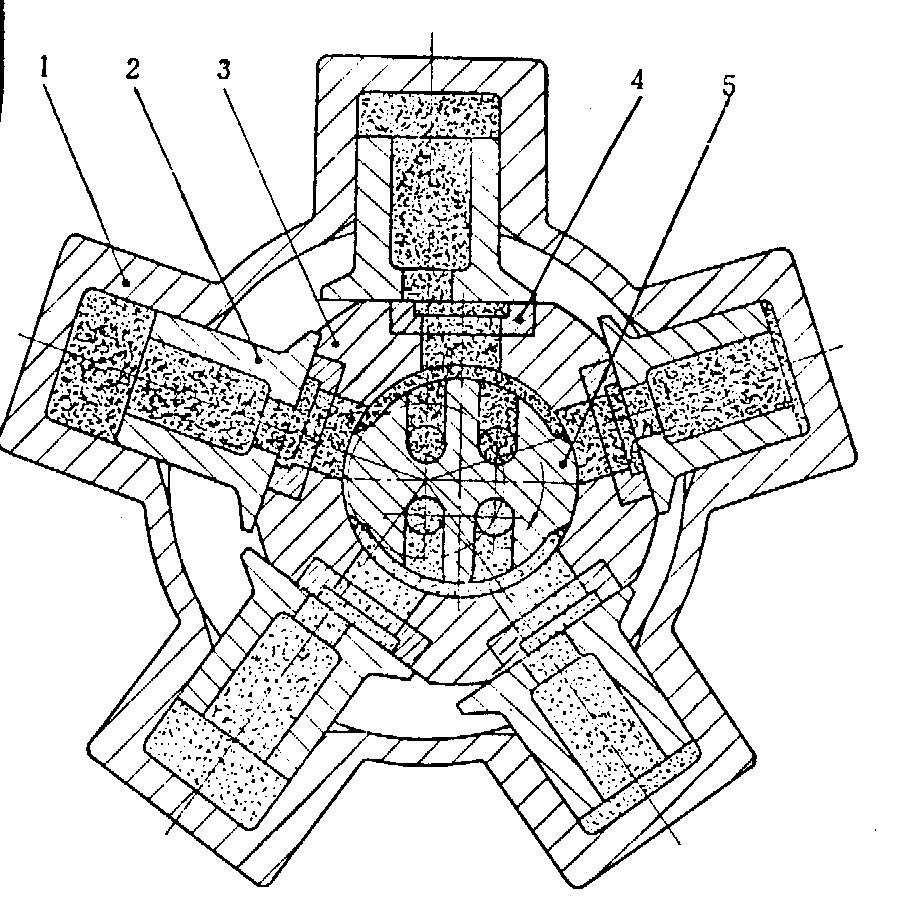 静力平衡式低速大扭矩液压马达(图1)